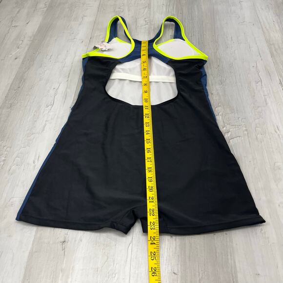 Enjoy The Sunshine 1 Piece Racerback Athletic Competitive Aerobic Bathing Suit M - Picture 9 of 9